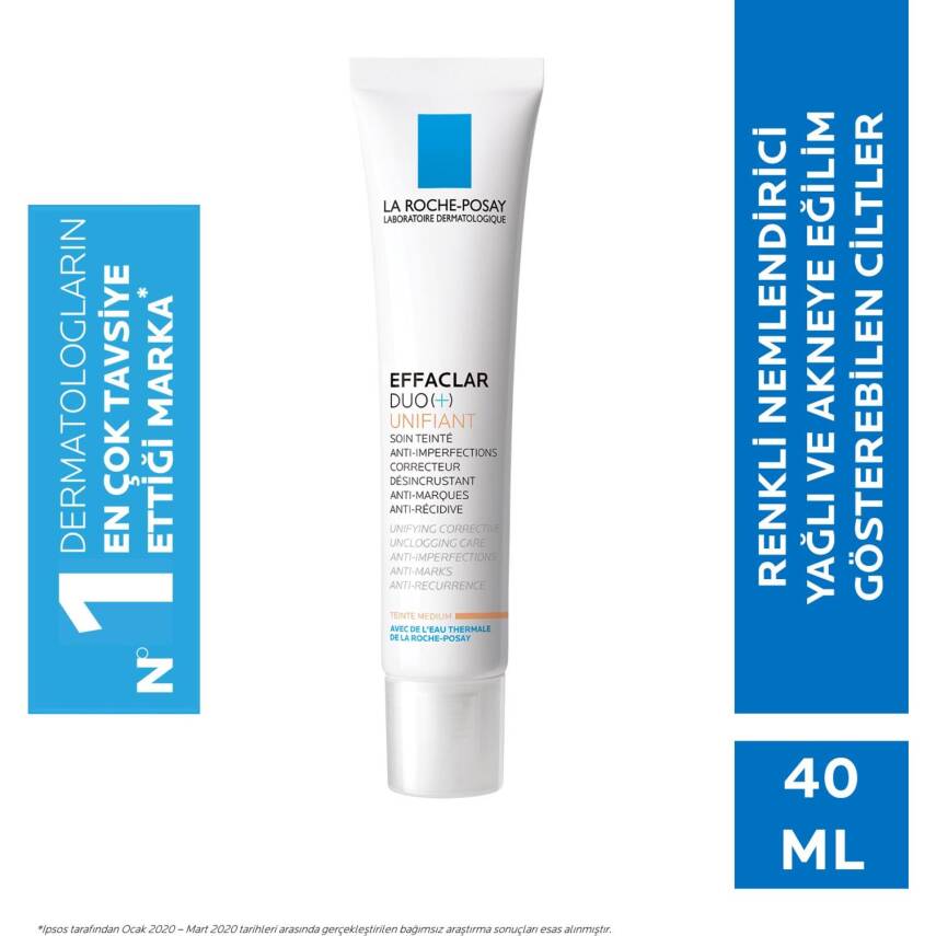 La Roche Posay Effaclar Duo+ Unifiant Medium 40 ml - 1