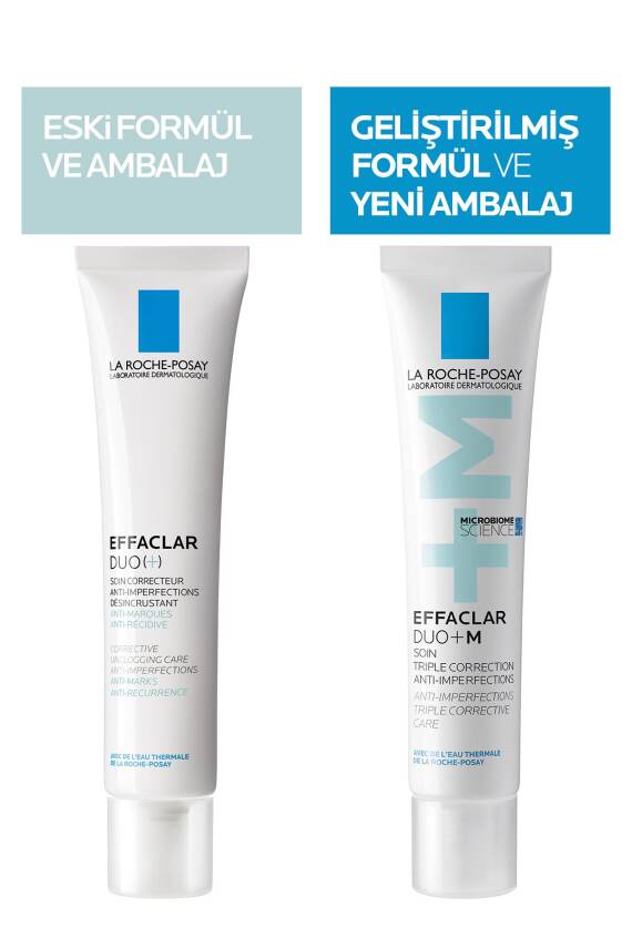 La Roche Posay Effaclar Duo+M Yağlı, Akne/Sivilce Eğilimli Ciltler için Bakım Kremi 40ml - 2