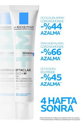 La Roche Posay Effaclar Duo+M Yağlı, Akne/Sivilce Eğilimli Ciltler için Bakım Kremi 40ml - 4