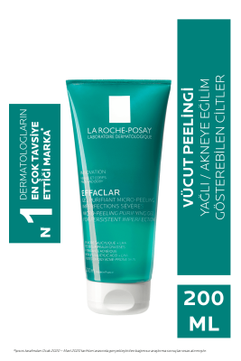 La Roche Posay Effaclar Mikro Peeling Jel Yüz Ve Vücut 200 ml - 2