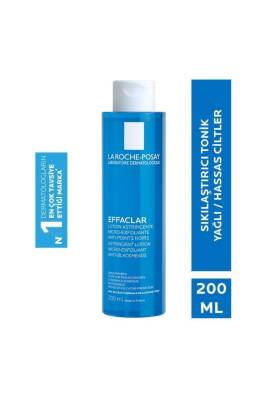 La Roche Posay Effaclar Sivilceye Eğilimli Ciltler için Tonik 200ml + Cicaplast Baume B5 Onarıcı Bakım Kremi 40ml - 3