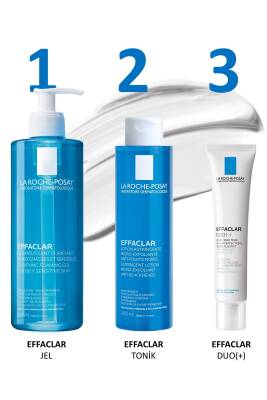 La Roche Posay Effaclar Tonik Mikro Soyucu Yağlı/akneye Eğilim Gösteren Ciltler Ciltler Gözenek Sıkılaştırıcı 200ml - 3