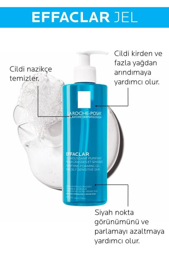 La Roche Posay Effaclar Yağlı Ciltler İçin Cilt Kusuru Karşıtı Bakım Seti - 2