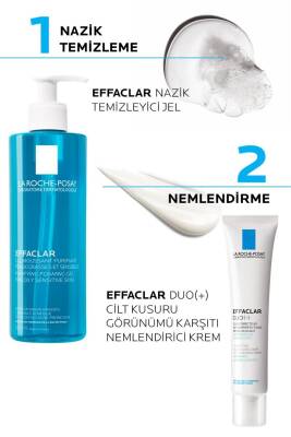 La Roche Posay Effaclar Yağlı Ciltler İçin Cilt Kusuru Karşıtı Bakım Seti - 4
