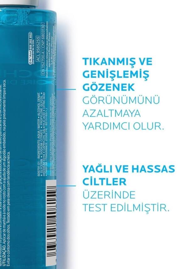 La Roche Posay Effaclar Yağlı Ciltler Için Nazik Temizleyici Ve Gözenek Sıkılaştırıcı Set - 3