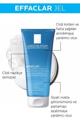 La Roche Posay Effaclar Yağlı Ciltler için Pürüzsüzleştiren Bakım Rutini Seti - 2