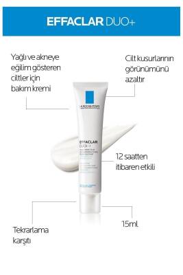 La Roche Posay Effaclar Yağlı ve Sivilceye Eğilim Gösteren Ciltler için Sivilce Karşıtı Cilt Bakım Seti - 7