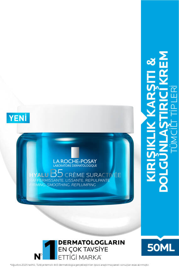La Roche Posay Hyalu B5 Kırışıklık Karşıtı & Dolgunlaştırıcı Nemlendirici Krem 50 ml - 1