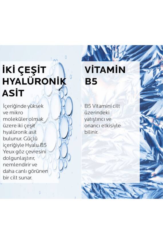 La Roche Posay Hyalu B5 Yeux Dolgunlaştırıcı Göz Kremi Hyalüronik Asit Ve Vitamin B5 Ile 15 ml - 6