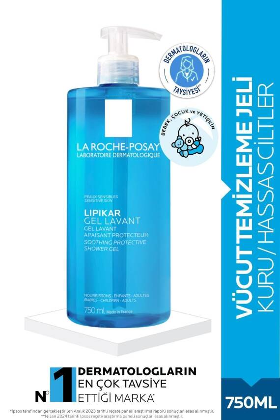La Roche Posay Lipikar Gel Lavant 750 ml - 1