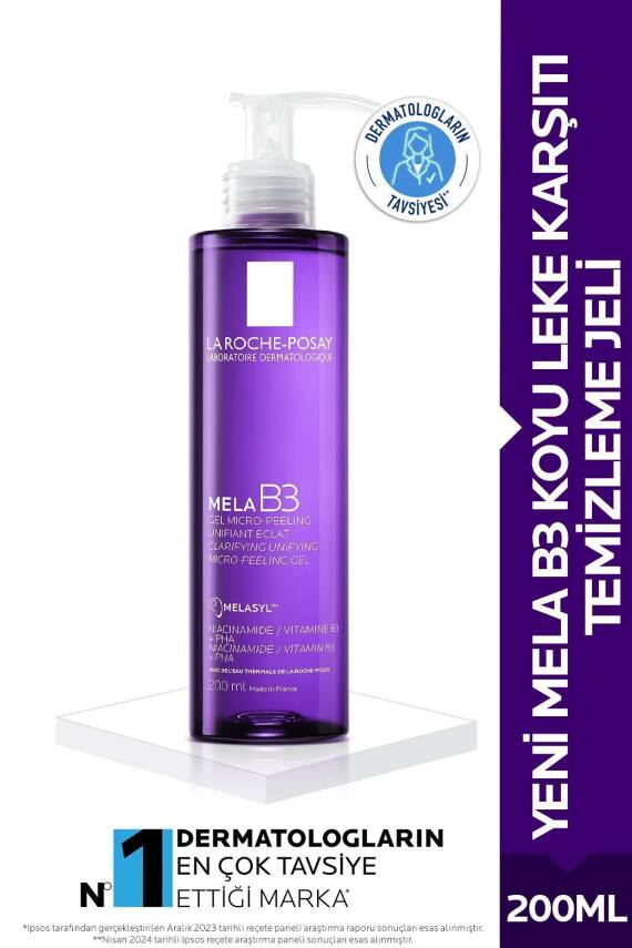 La Roche Posay Mela B3 Koyu Leke Karşıtı Temizleme Jeli 200ML - 1