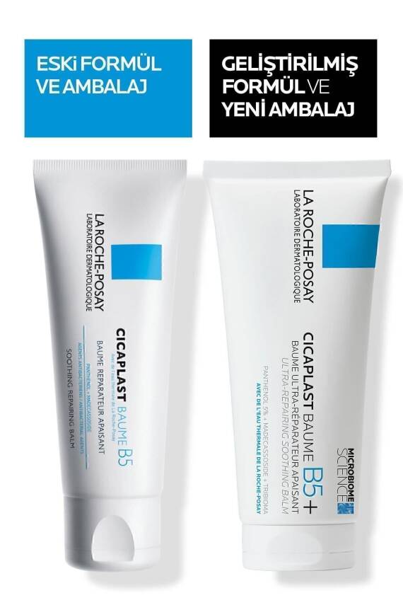 La Roche Posay Onarıcı Cilt Bakım Seti: Cicaplast Baume Nemlendirici 100ml &Toleriane Caring Wash Temizleyici 50ml - 3