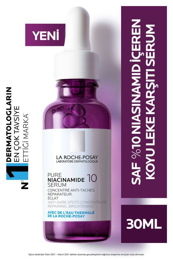 La Roche Posay Saf Niacinamide 10 Koyu Leke Karşıtı Serum 30 ml - 1
