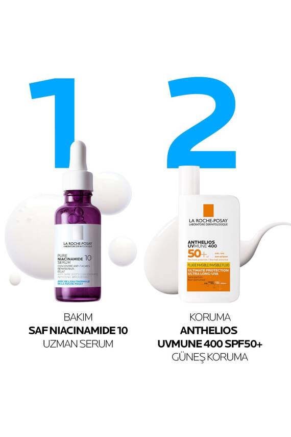 La Roche Posay Saf Niacinamide 10 Koyu Leke Karşıtı Serum 30 ml - 8