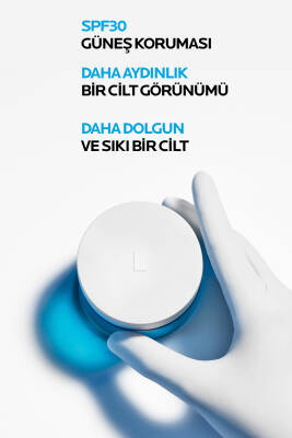 La Roche Posay Tüm Cilt Tipleri İçin Kırışıklık Karşıtı & Dolgunlaştırıcı SPF30 Nemlendirici Krem 50 ml - 3