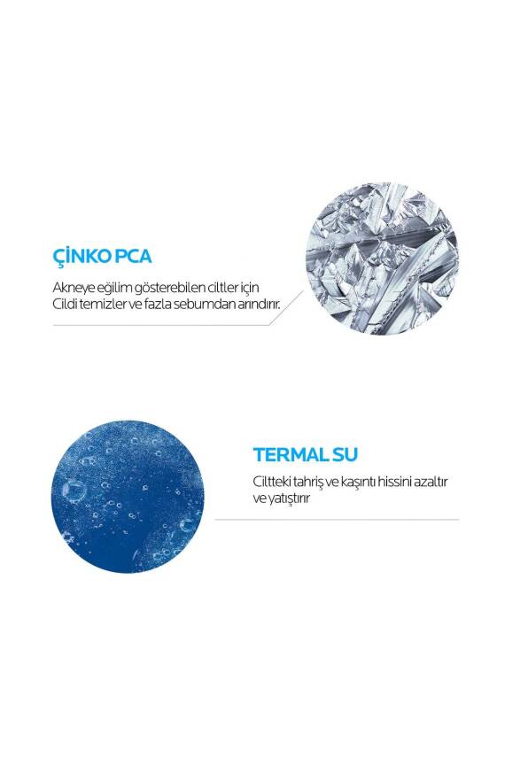 La Roche Posay Yüz Bakım Seti-Anthelis Uvmune Fluid Güneş Kremi&Yağlı ve Sivilceye Eğilimli Ciltler için Jel 50ml - 6