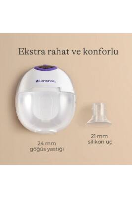 Lansinoh Giyilebilir Çiftli Göğüs Pompası - 2