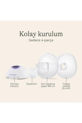 Lansinoh Giyilebilir Çiftli Göğüs Pompası - 3