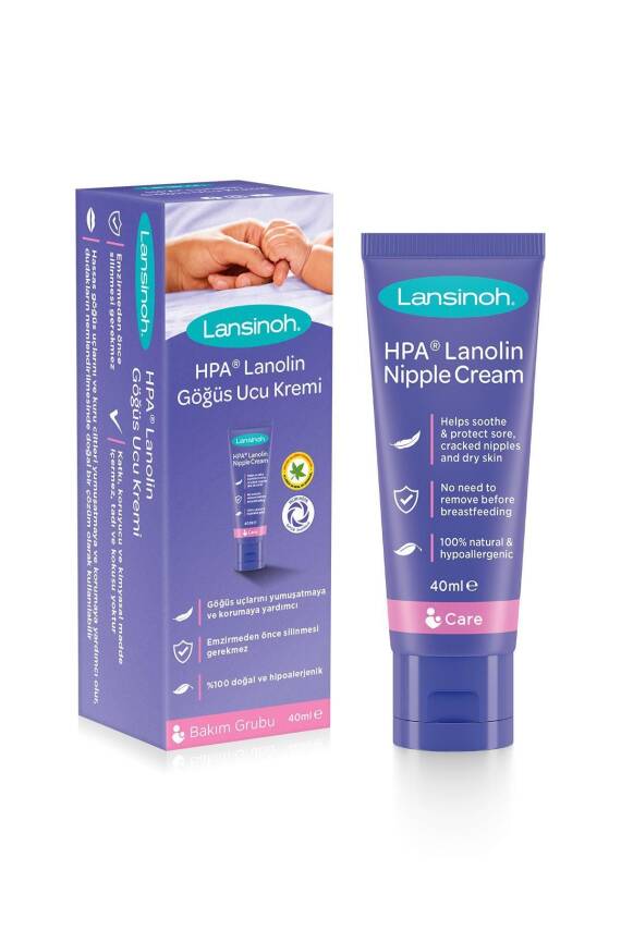 Lansinoh Göğüs Ucu Çatlak Kremi 40ml - 1