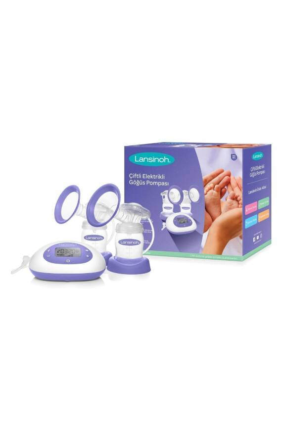 Lansinoh Kompakt Çiftli Elektrikli Göğüs Pompası - 1