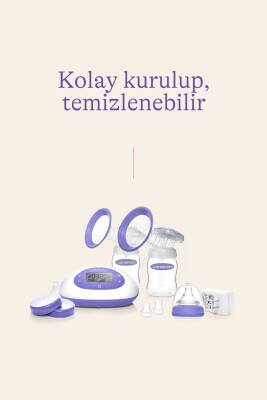 Lansinoh Kompakt Çiftli Elektrikli Göğüs Pompası - 5