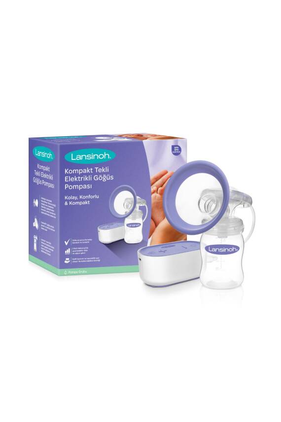 Lansinoh Kompakt Tekli Elektrikli Göğüs Pompası - 1