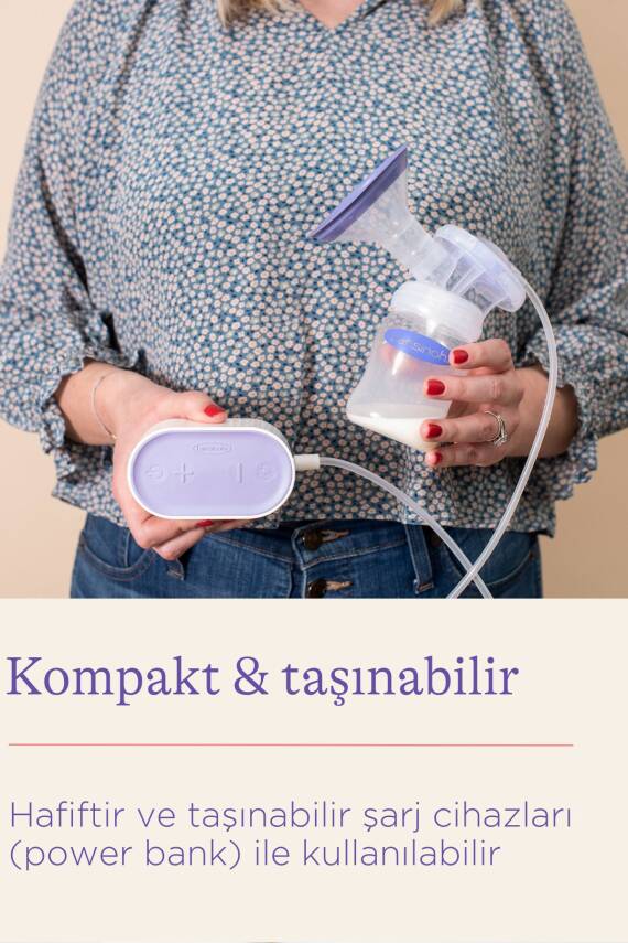 Lansinoh Kompakt Tekli Elektrikli Göğüs Pompası - 3