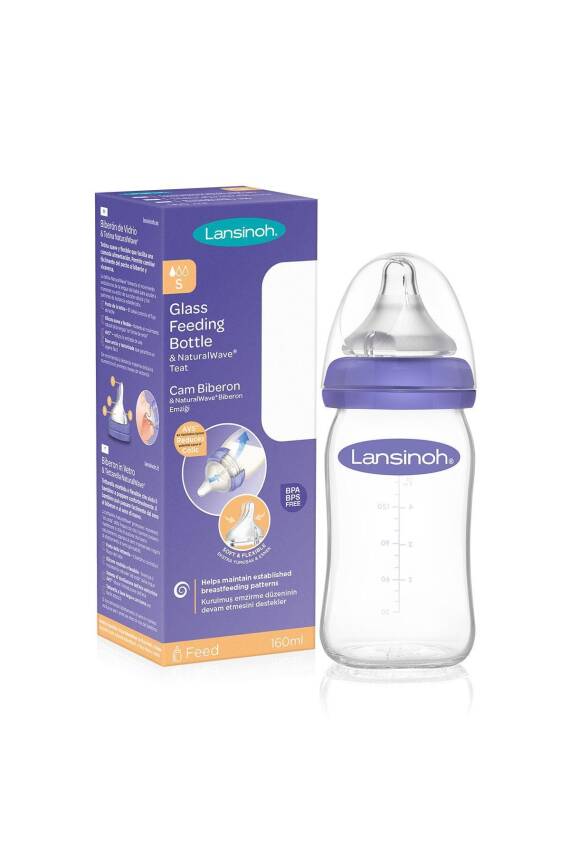 Lansinoh Naturalwave 160 ml Cam Biberon - 1