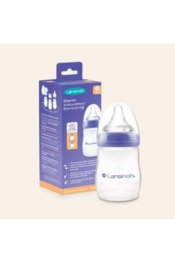 Lansinoh Naturalwave Biberon 160 ml - 1