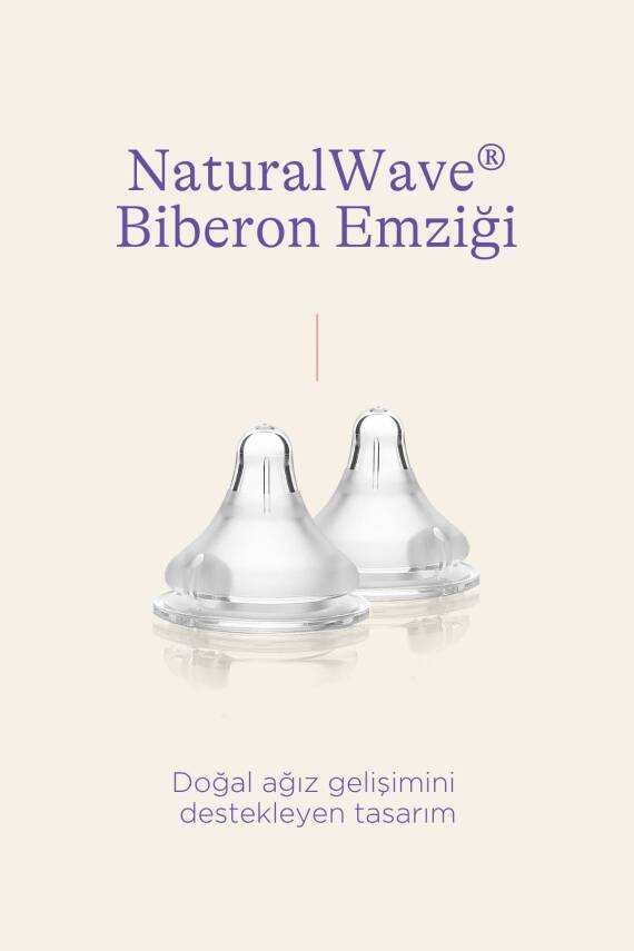 Lansinoh Naturalwave Biberon Emziği Hızlı Akışlı - 3