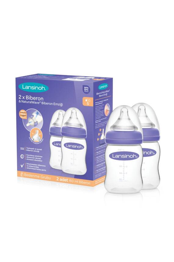 Lansinoh Naturalwave Biberon Seti 160ml X 2 Adet - 1