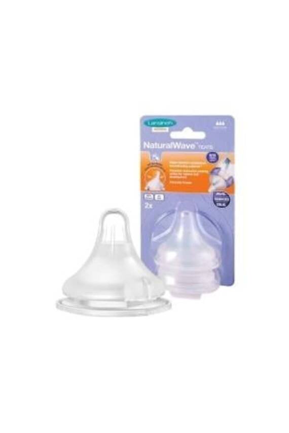 Lansinoh Naturalwave Orta Akış Biberon Emziği - 1