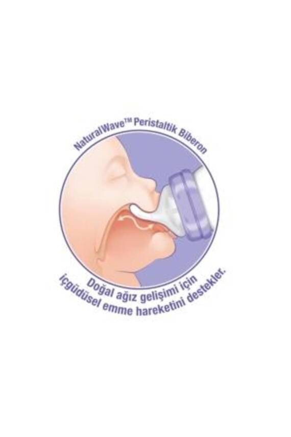 Lansinoh Naturalwave Orta Akış Biberon Emziği - 3