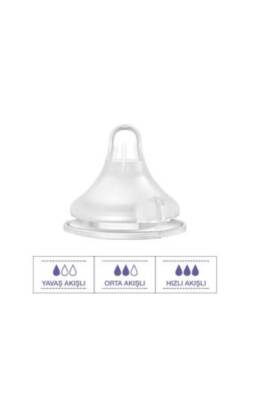 Lansinoh Naturalwave Yavaş Akış Biberon Emziği - 2