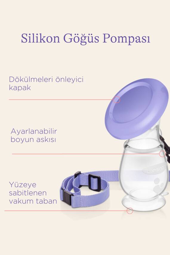 Lansinoh Silikon Göğüs Pompası - 4