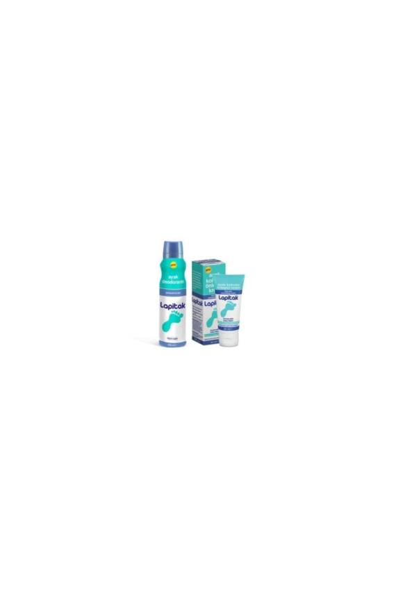 Lapitak Ayak Kokusu Önleyici Krem 60 ml + Ayak Deodorantı 150 ml Set - 2
