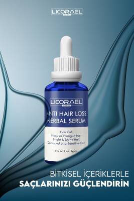 Licorael Dubai Anti Hair Loss Herbal Serum Saç Dökülmesine Karşı Bitkisel Serum 50ml - 4