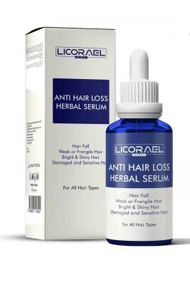 Licorael Dubai Anti Hair Loss Herbal Serum Saç Dökülmesine Karşı Bitkisel Serum 50ml - Licorael Dubai