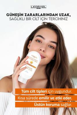 Licorael Dubai Natural Physical Sunscreen Cream Spf50+ 100ml - 3