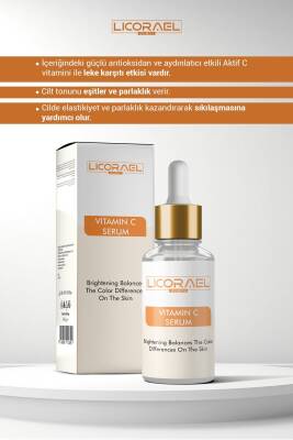 Licorael Dubai Vitamin C Serum Hyaluronic Acid 30ml - 2