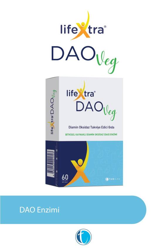 Lifextra DAOVeg 60 Enterik Mini Tablet - 1