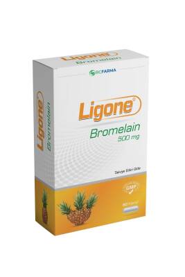 Ligone Bromelain 500 Mg 60 Kapsül - Ligone