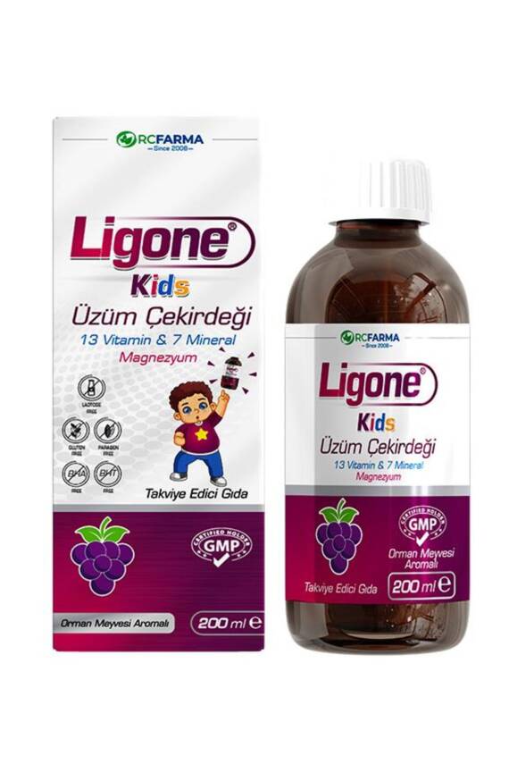 Ligone Kids Üzüm Çekirdeği 200ml - 1