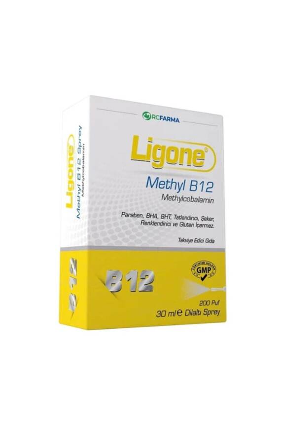 Ligone Methyl B12 Methylcobalamin Dilaltı Sprey 30 ml - 1