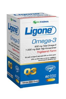 Ligone Omega 3 60 Kapsül - Ligone
