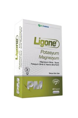 Ligone Potasyum Magnezyum 60 Kapsül - Ligone