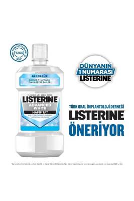 Listerine Advanced White Hafif Tat Alkolsüz Ağız Bakım Suyu 500 Ml - 6