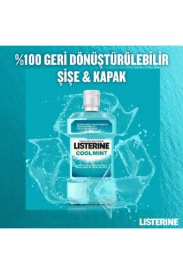 Listerine Cool Mint Ağız Bakım Suyu 500+250 ml - 8