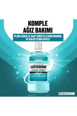 Listerine Cool Mint Hafif Tat Alkolsüz Ağiz Bakim Suyu 250 ml - 3