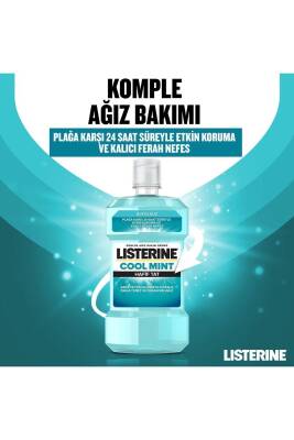 Listerine Cool Mint Hafif Tat Alkolsüz Ağız Bakım Suyu 500 ml - 3